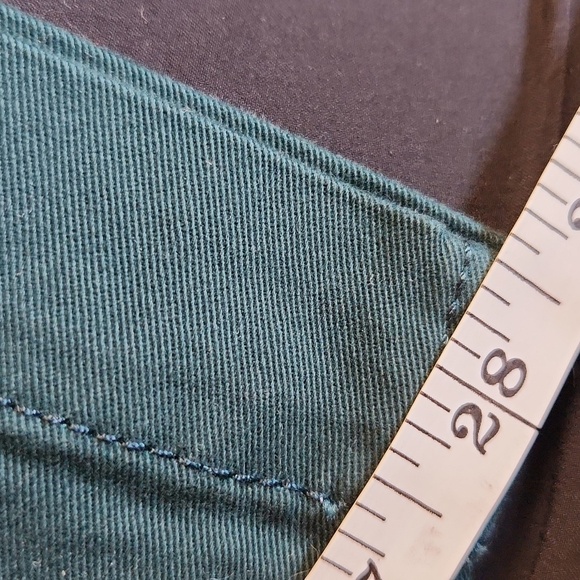 J. Crew High Rise Girlfriend Chino 4 Dark Teal - Picture 14 of 14